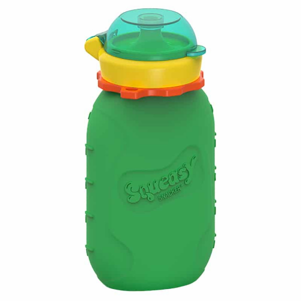 Squeasy Gear Squeasy Gear silikónová kapsička 180 ml (zelená)