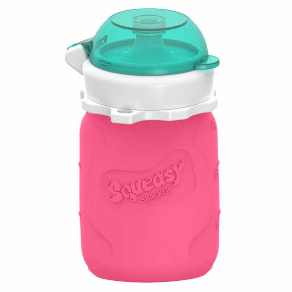 Squeasy Gear Squeasy Gear silikónová kapsička 104 ml (ružová)