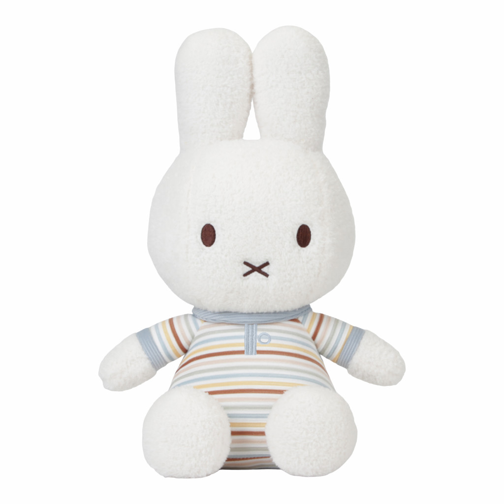 Little Dutch Králíček Miffy plyšový Vintage Proužky 35 cm