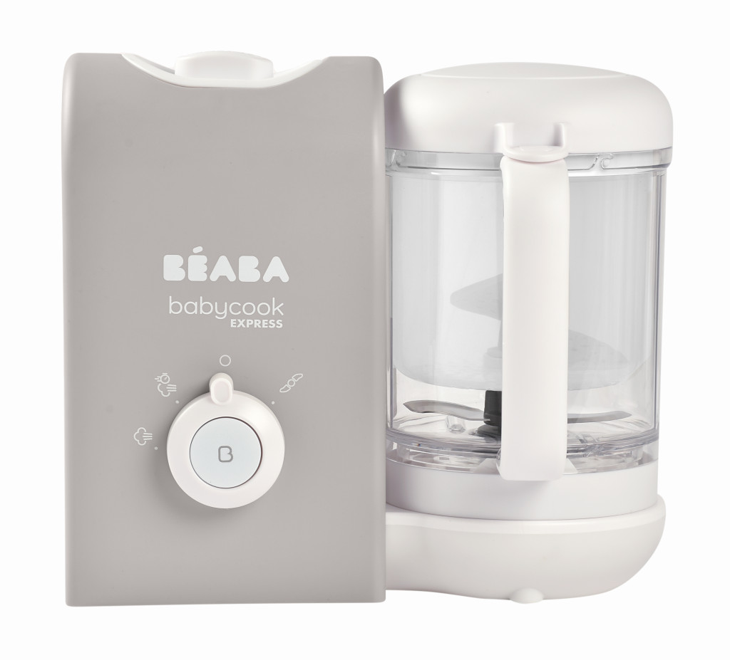 Beaba Parní vařič + mixér BABYCOOK Express Velvet Grey