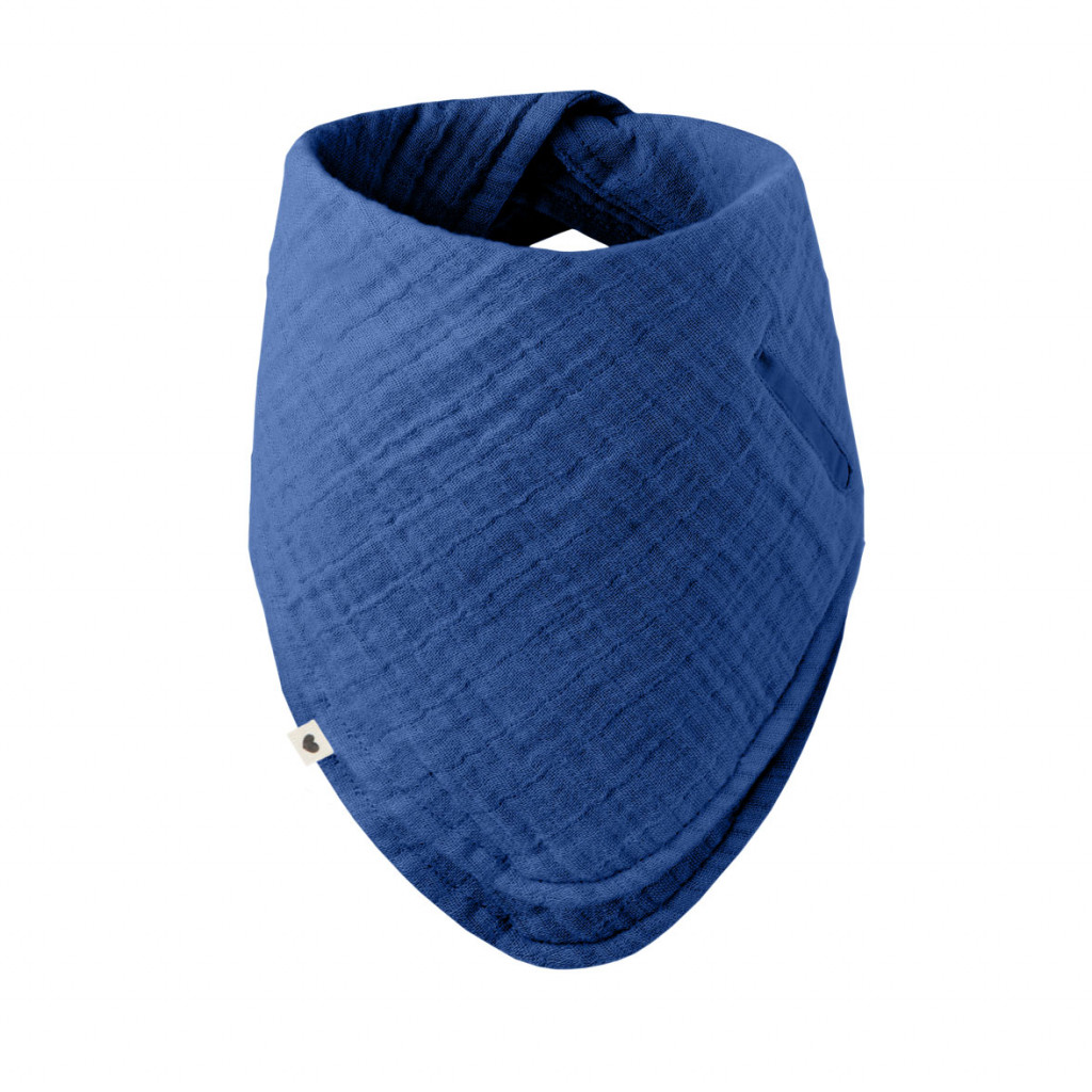 BIBS BIBS Bandana mušelínový slintáčik z BIO bavlny (Cornflower)