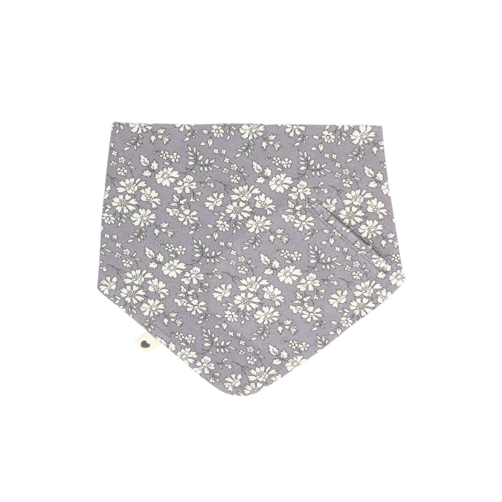 BIBS BIBS x LIBERTY slintáčik z BIO bavlny (Fossil Grey)