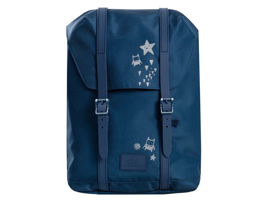 Frii of Norway Ergonomická školní taška Night Blue 22L