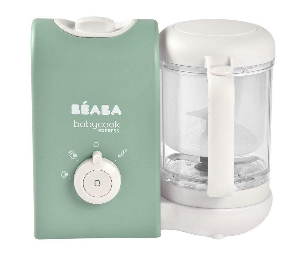 Beaba Parní vařič + mixér BABYCOOK Express Sage Green