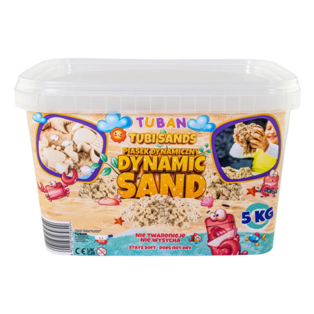 TUBAN Dynamický písek Natural Box 5 kg