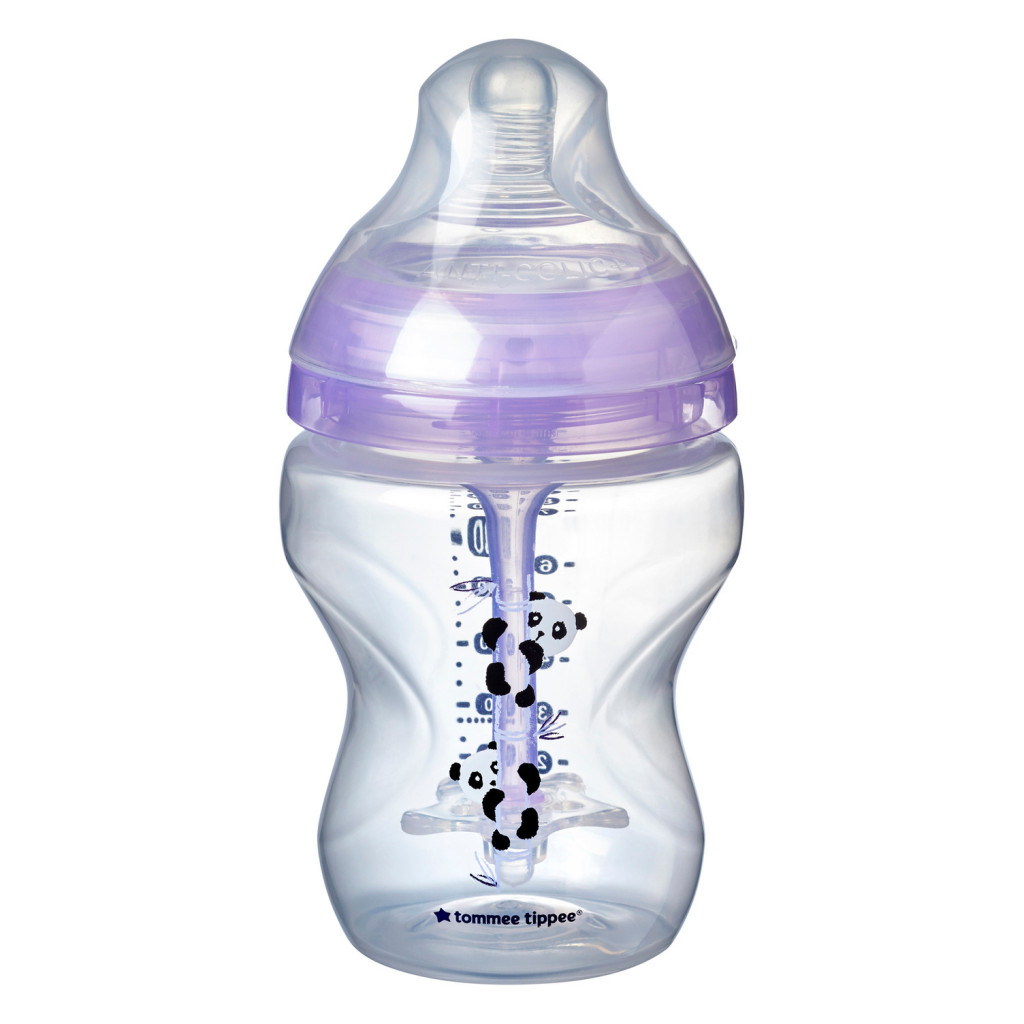 Tommee Tippee Kojenecká láhev C2N ANTI-COLIC Girl 260ml 0m+