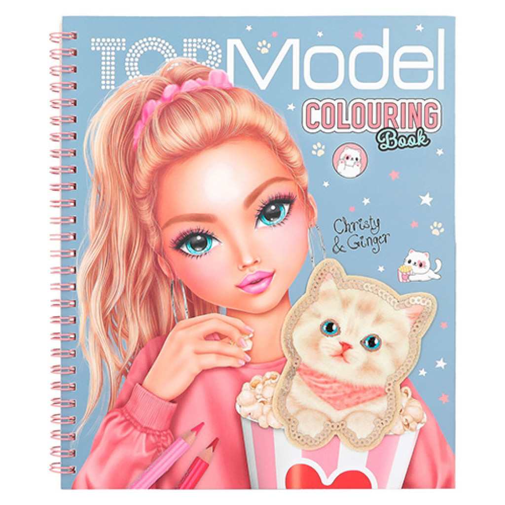 Top Model Omalovánka |Colouring Book, Christy & Ginger