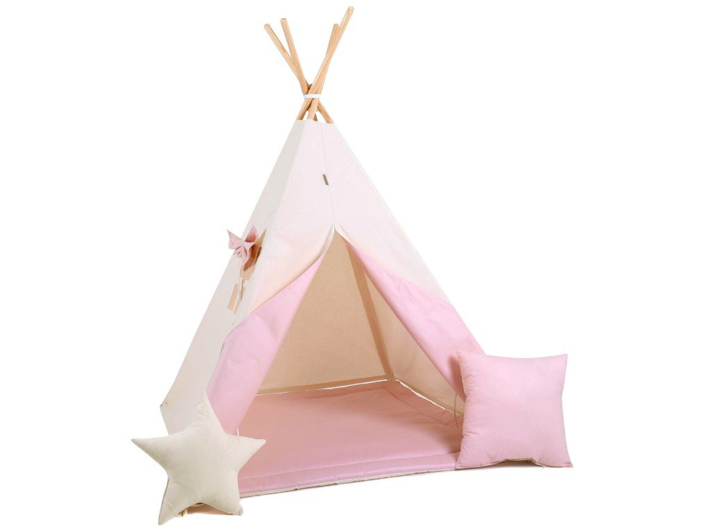 Elis design Set teepee stan Ružové snívanie Variant: standard