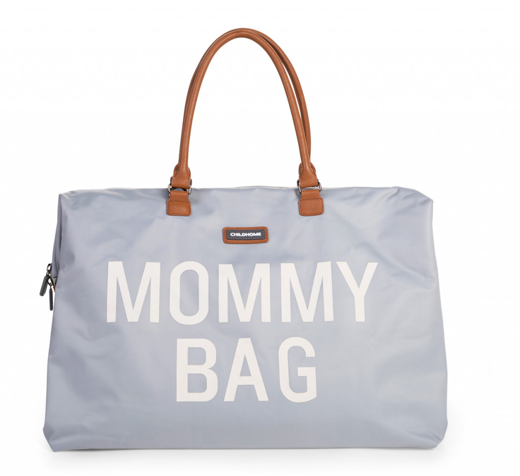 Childhome Přebalovací taška Mommy Bag Grey Off White