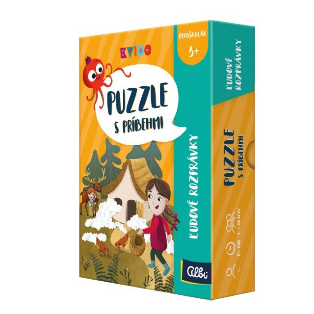 Albi Kvído - Puzzle s príbehmi - Ľudové rozprávky