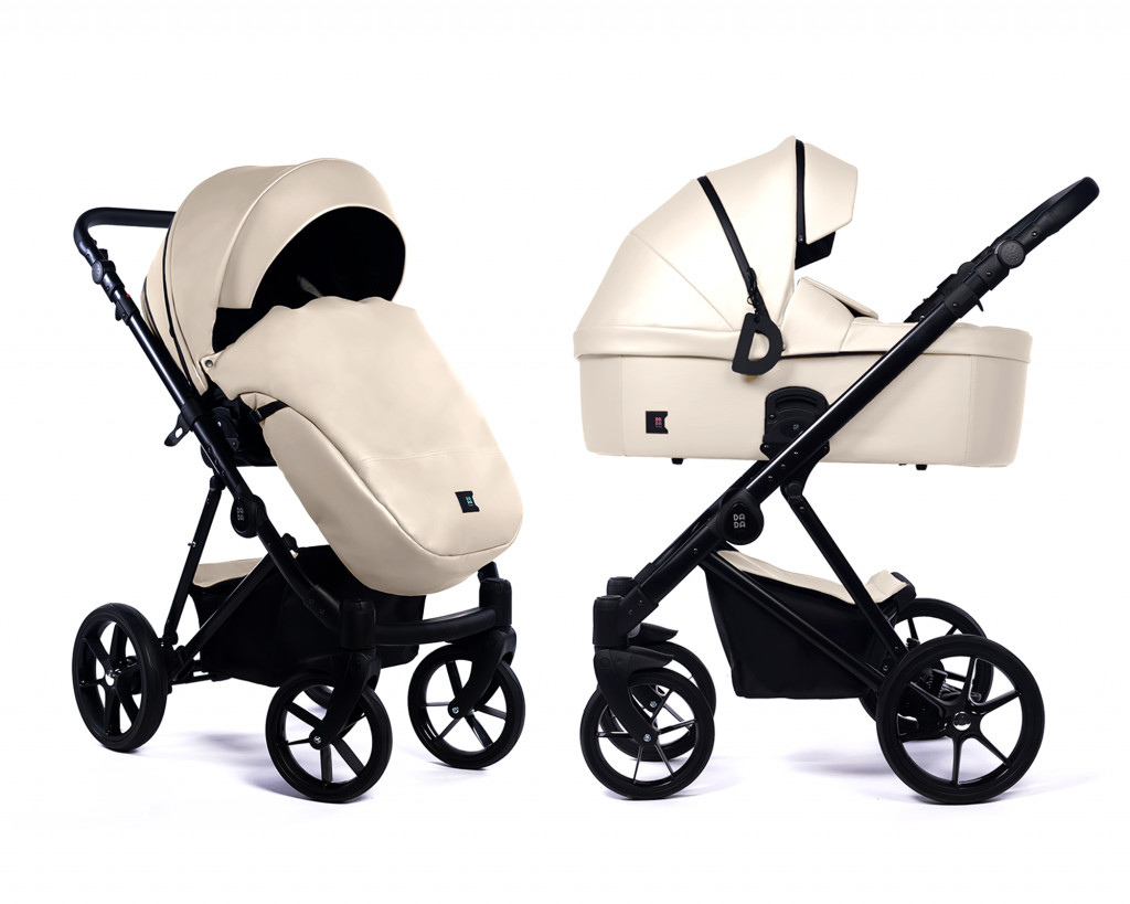 Dada Prams Nexus kočárek 2v1 Ecoleather Vanilla