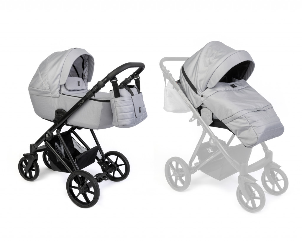 Dada Prams Apus kočárek 2v1 Special Edition DimGrey