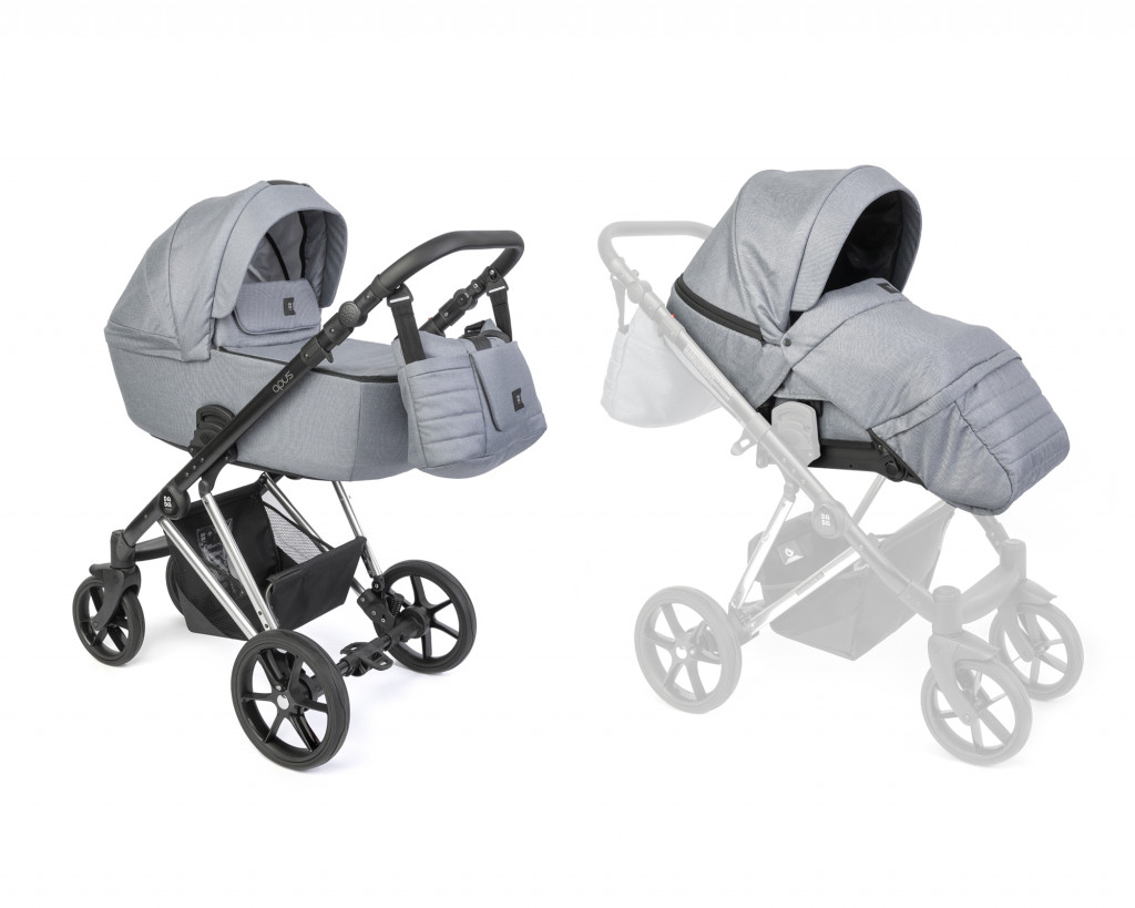 Dada Prams Apus kočárek 2v1 Special Edition SlateGrey