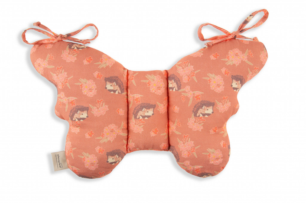 Sleepee Stabilizační polštářek Sleepee Butterfly pillow Vintage Animals Amaranth