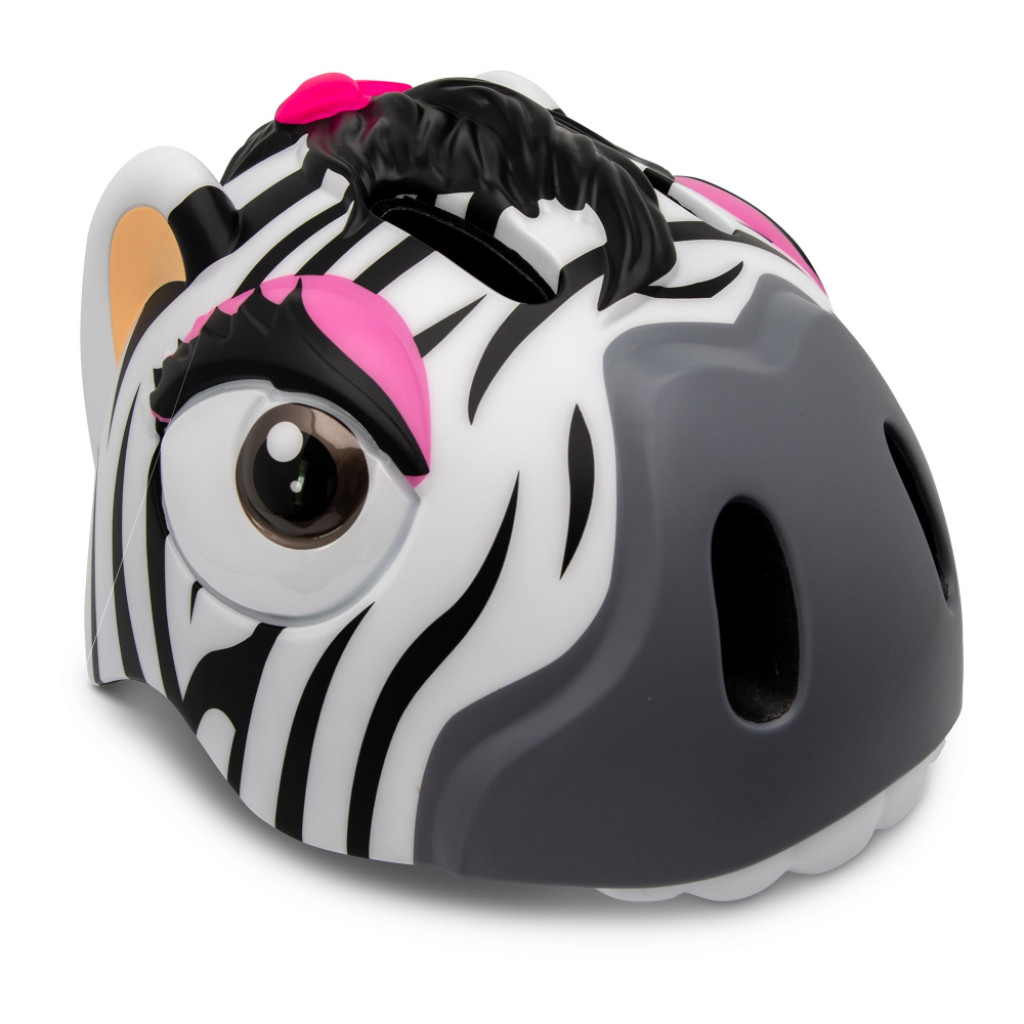 CrazySafety Dětská Cykloprilba Zebra