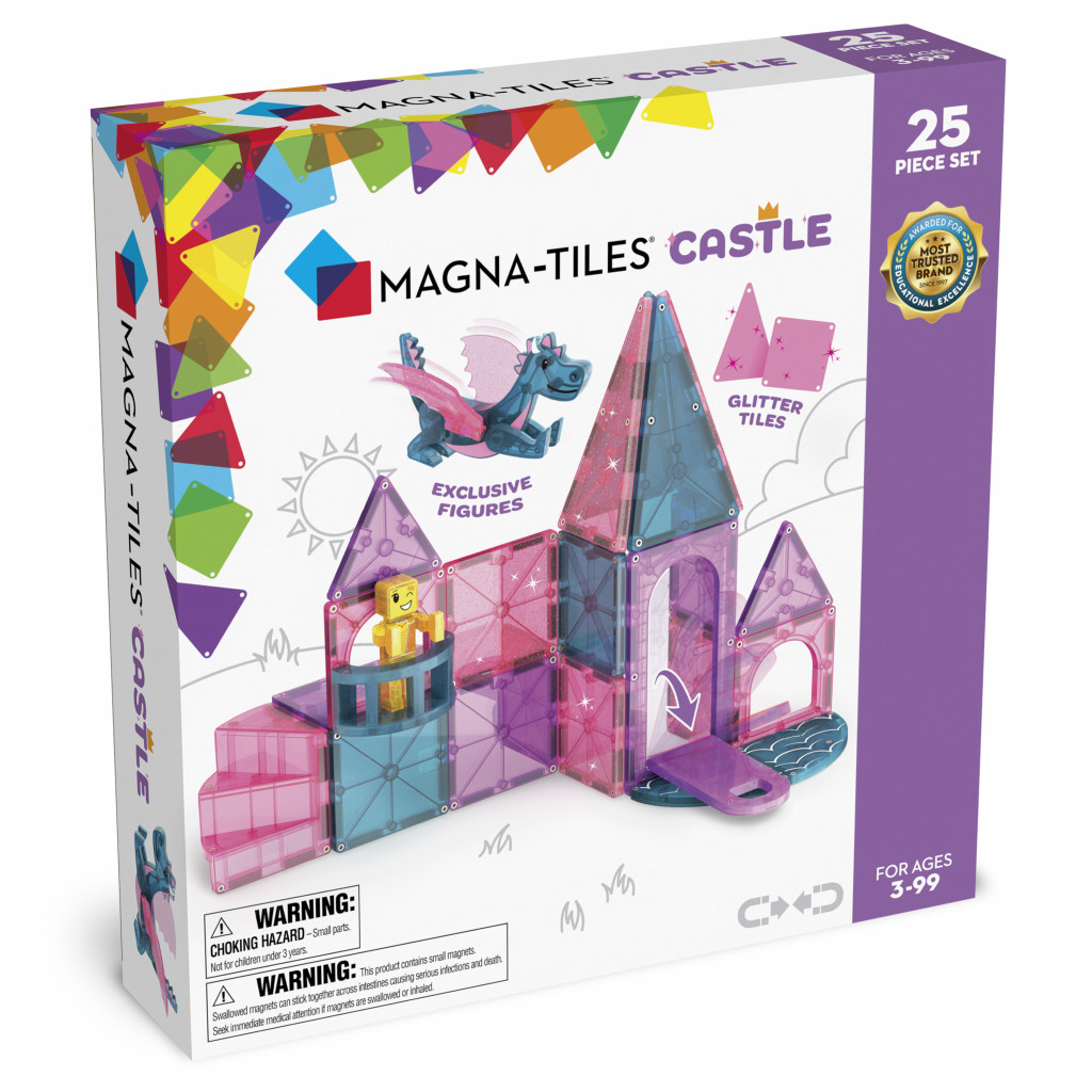 Magna-Tiles Magnetická stavebnice Castle 25 dílů