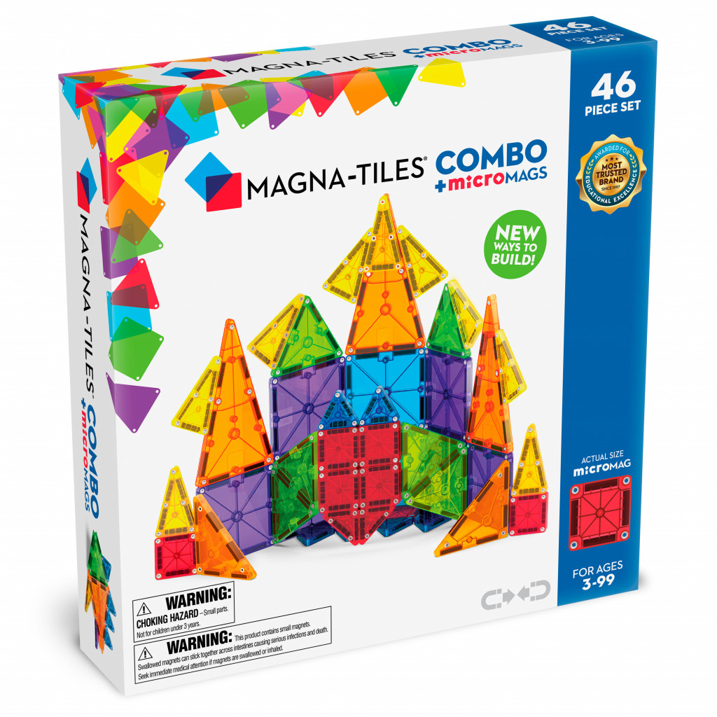 Magna-Tiles Magnetická stavebnice Combo 46 dílů