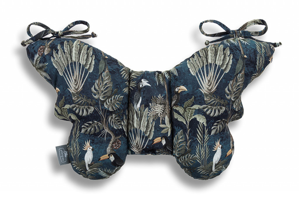 Sleepee Stabilizační polštářek Sleepee Butterfly pillow Jungle Dark Blue