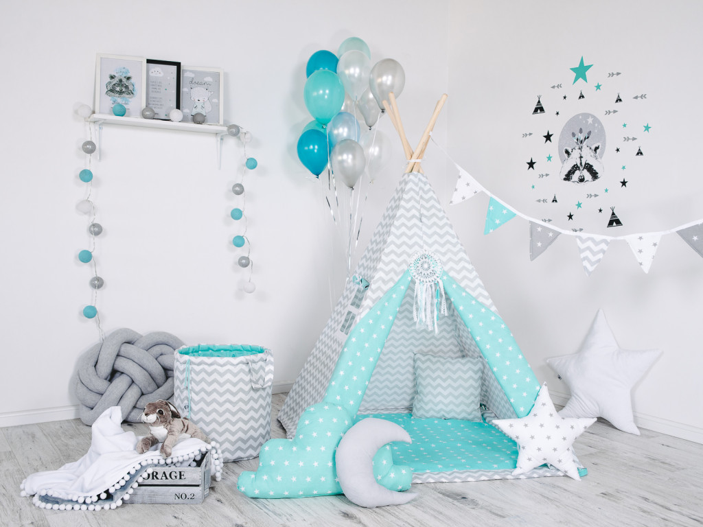 Elis design Teepee stan set Cik Cak mätový varianta: standard