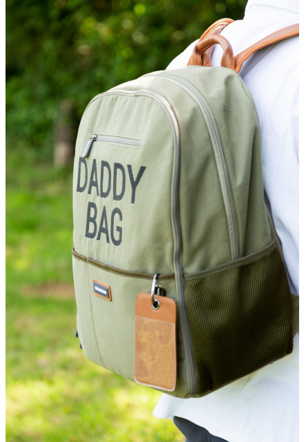 Přebalovací batoh Daddy Bag Canvas Khaki