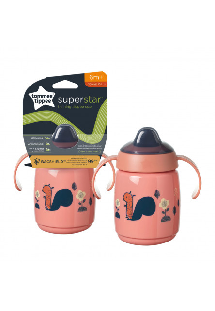 Netekoucí hrnek Superstar 300ml 6m+ Pink