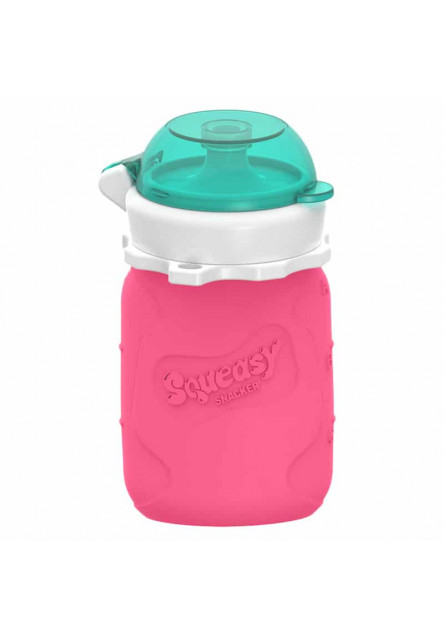 Squeasy Gear silikónová kapsička 104 ml (ružová)