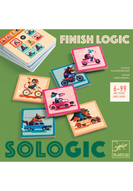 Sologic: Finish logic (V cieli)-stolová hra DJECO