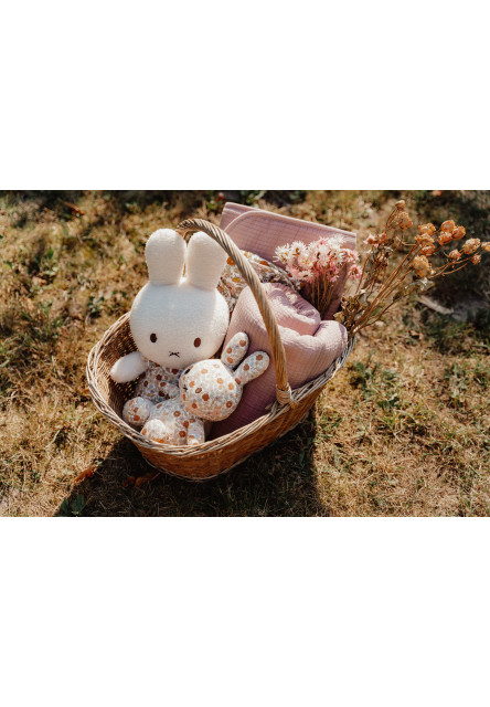 Králíček Miffy plyšový Vintage Kytičky 35 cm