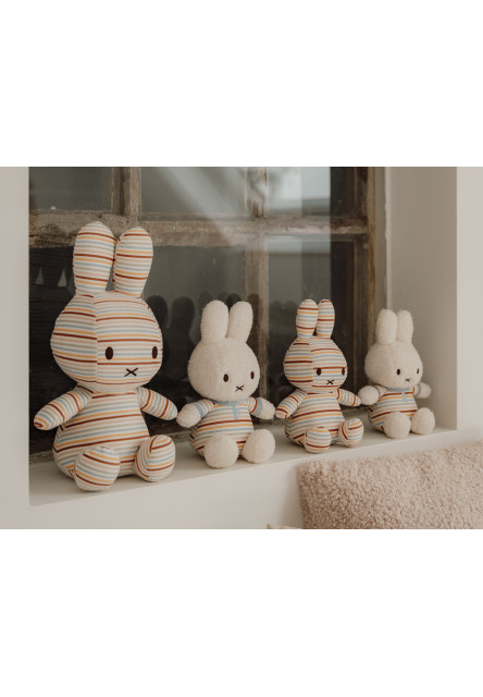 Králíček Miffy plyšový Vintage Proužky 35 cm