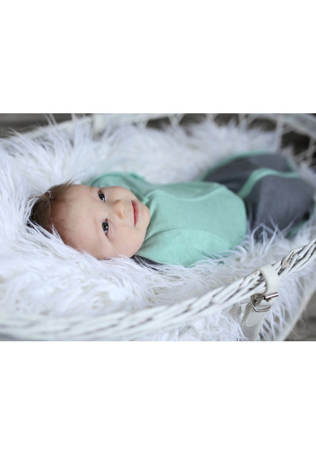 Zavinovačka Sleepee Second Step Swaddle s čepičkou zdarma Bohemian Botanic