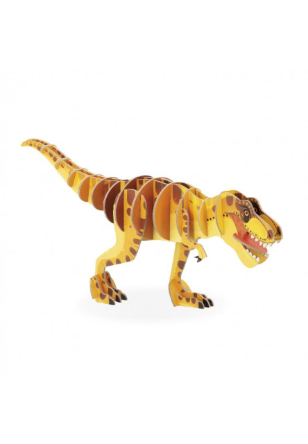 Dřevěné 3D puzzle Dinosaurus T-Rex Dino 27 ks