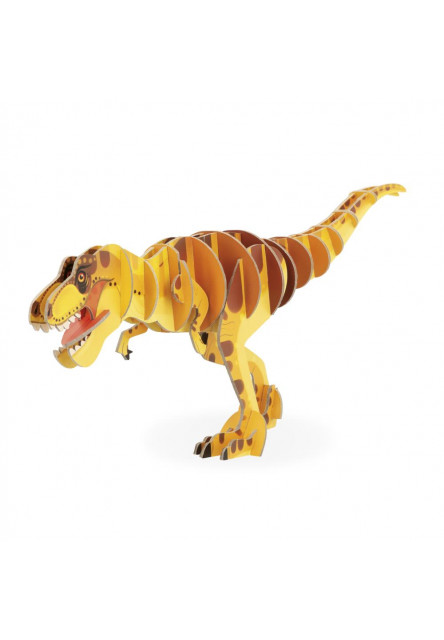 Dřevěné 3D puzzle Dinosaurus T-Rex Dino 27 ks