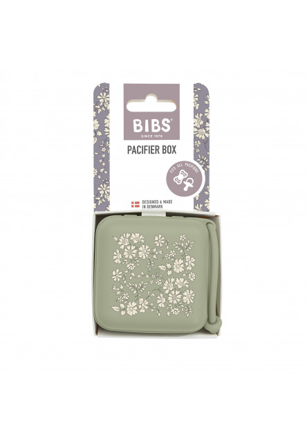 BIBS x LIBERTY krabička na cumlíky (Baby Blue)