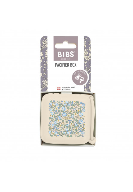 BIBS x LIBERTY krabička na cumlíky (Baby Blue)