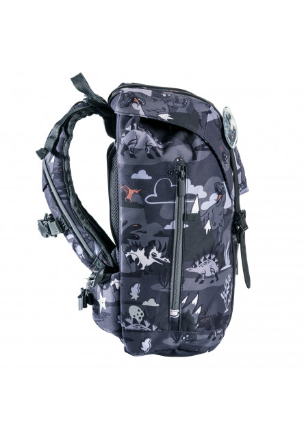 Školní batoh Dinosaur Black 22L