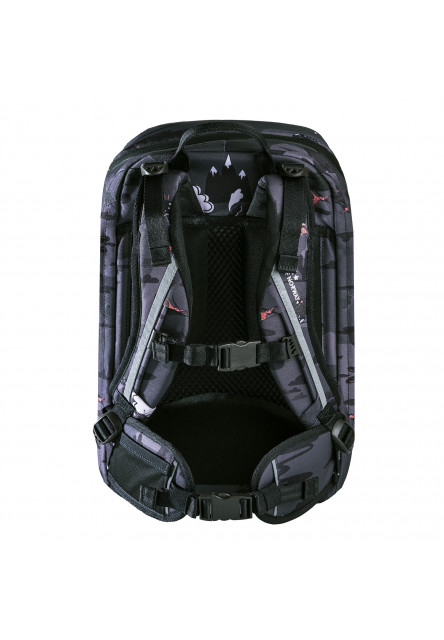 Ergonomický školní batoh Expand 20-25L - Dinosaur Black