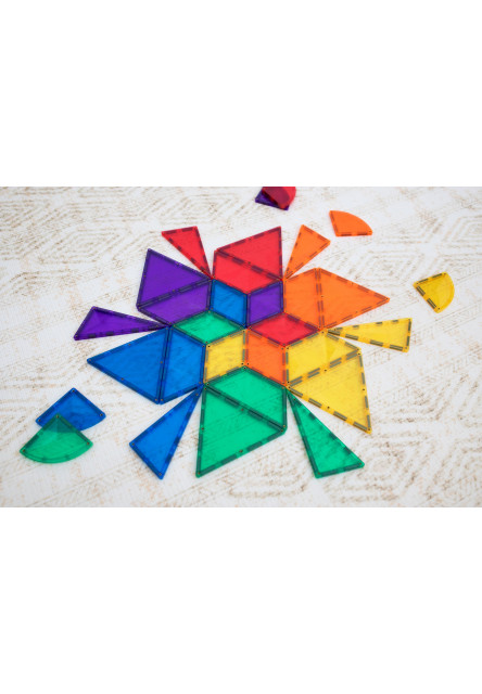 Magnetická stavebnice - Rainbow Shape Expansion Pack 36 ks