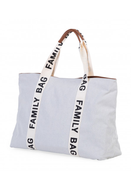 Cestovní taška Family Bag Canvas Off White