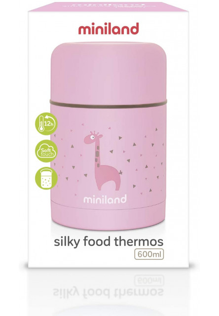 Termoska Silky na jídlo Pink 600ml