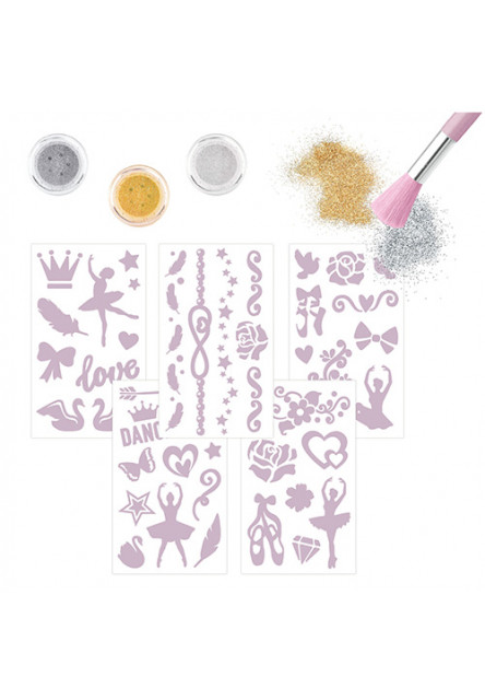 Glitter Tattoo Set - Jill