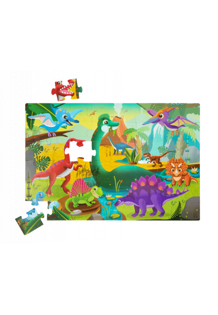 Puzzle maxi 48 ks Dinosaurus B-Toys