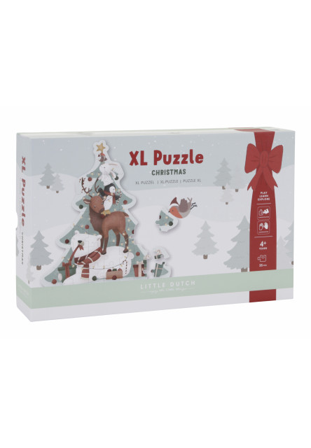 Puzzle vánoční XL