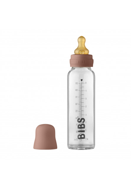 BIBS Baby Bottle sklenená fľaša 225ml (Baby Blue)