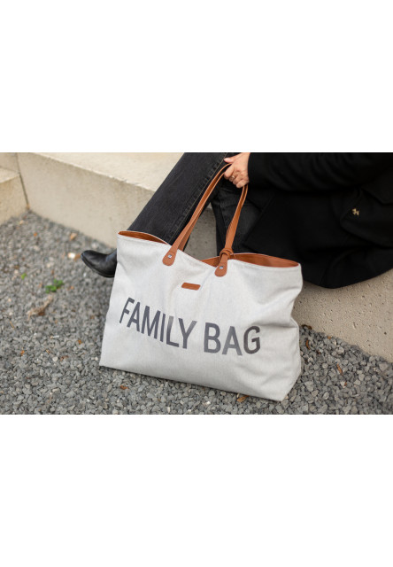 Cestovní taška Family Bag Canvas Grey