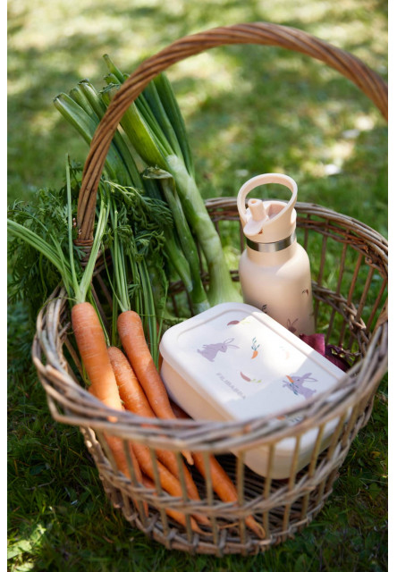 Fľaša na pitie z nehrdzavejúcej ocele carrot thief