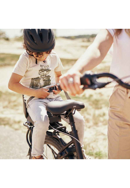 Zadné sedadlo junior s adaptérom Bincho Čierna/Bincho Čierna