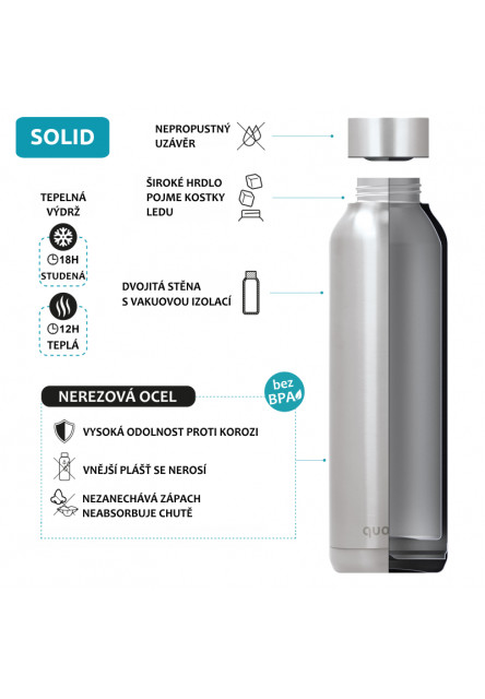 Nerezová termoláhev Solid Sun Garden 630 ml