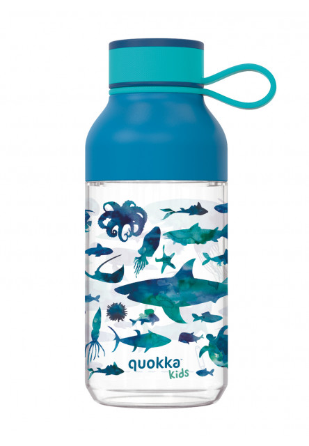 Plastová láhev Ice Kids s poutkem Sea Animals 430 ml