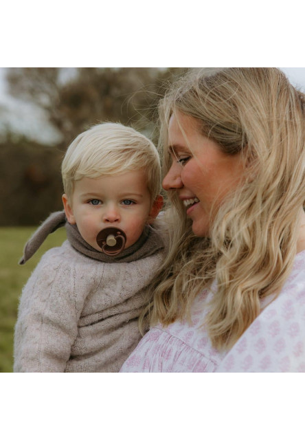 Okrúhly cumlík frigg little viking - knud 0-6m, kaučuk