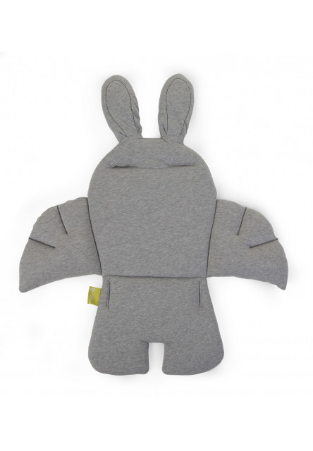 Sedací podložka do dětské židličky Rabbit Jersey Grey